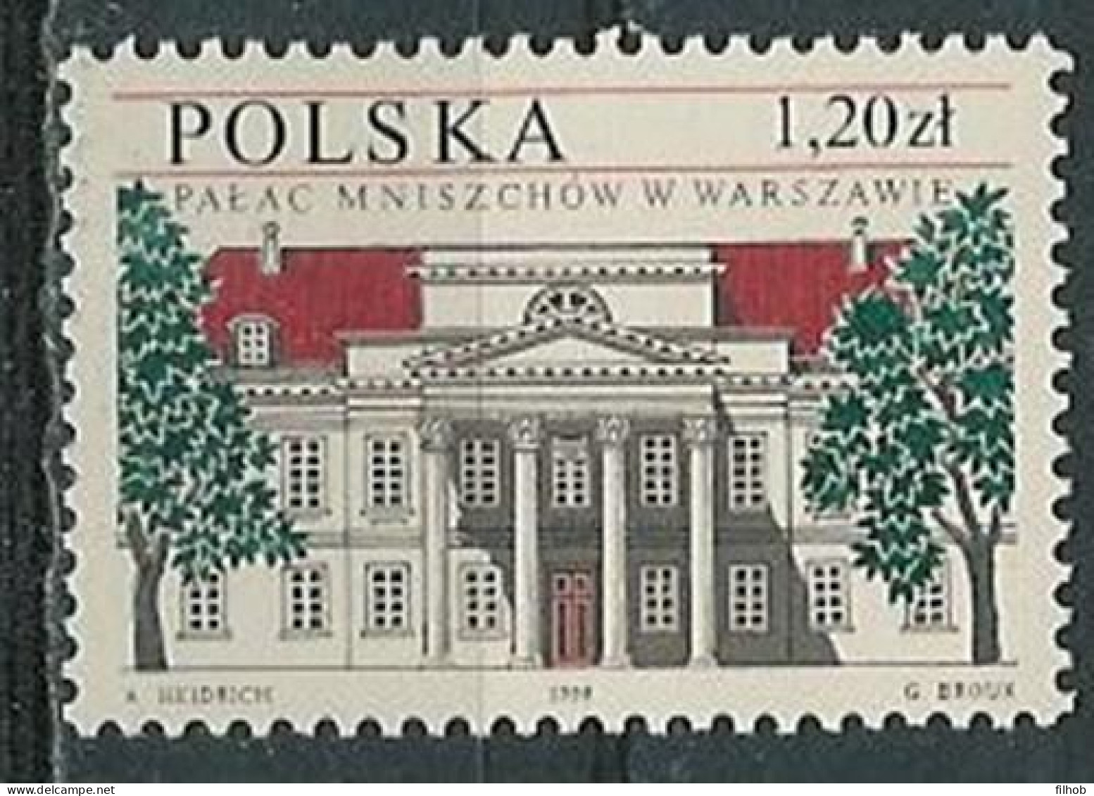 Poland Stamps MNH ZC.3581: Palace Mniszchow - Ungebraucht