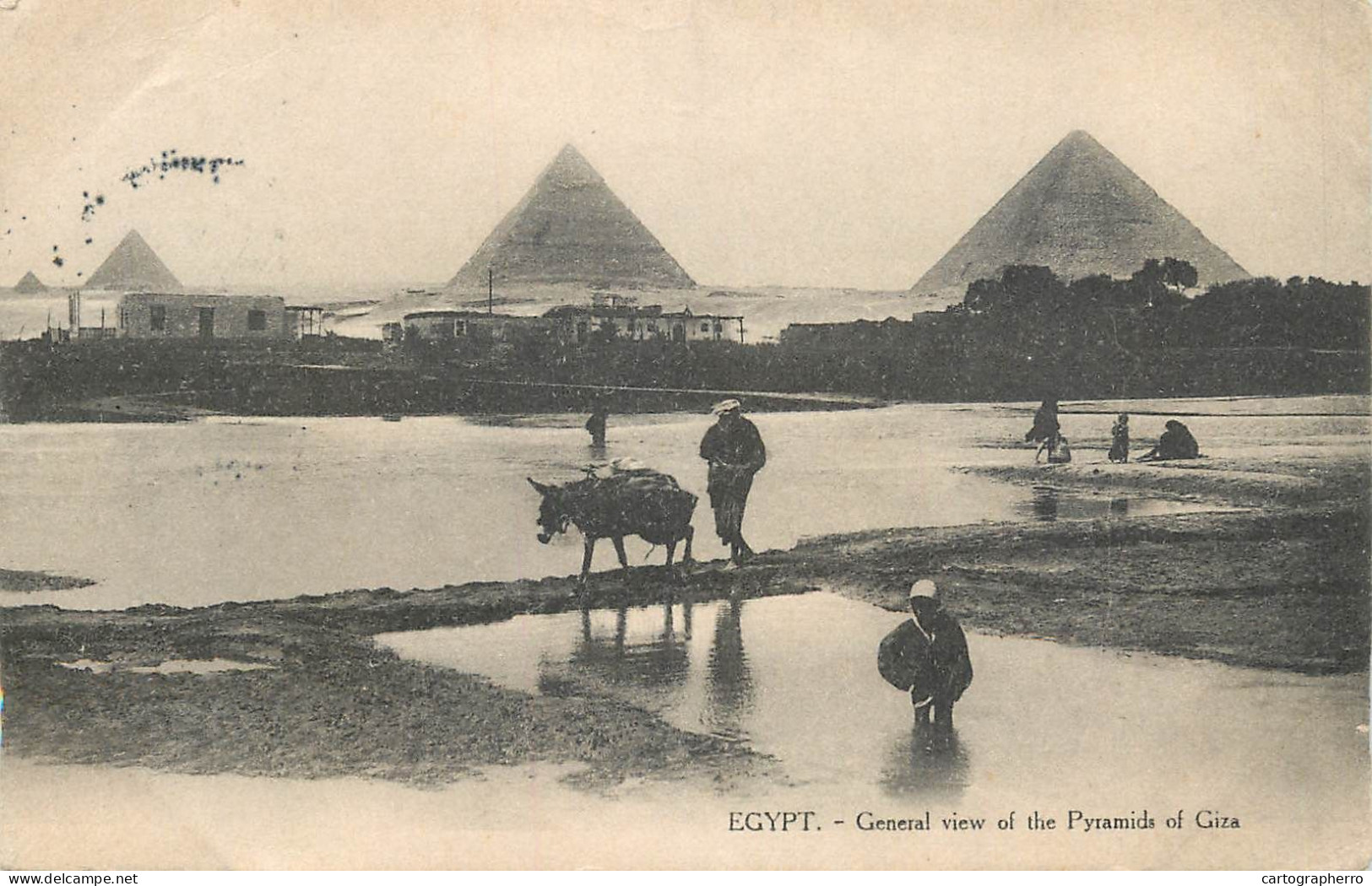 Egypt Pyramids Of Giza - Pyramides