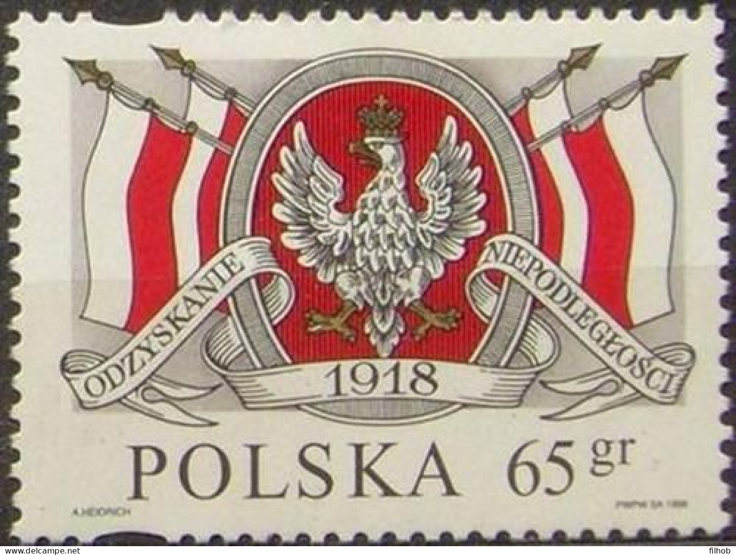 Poland Stamps MNH ZC.3585: Regain Independence 80 Y. - Neufs