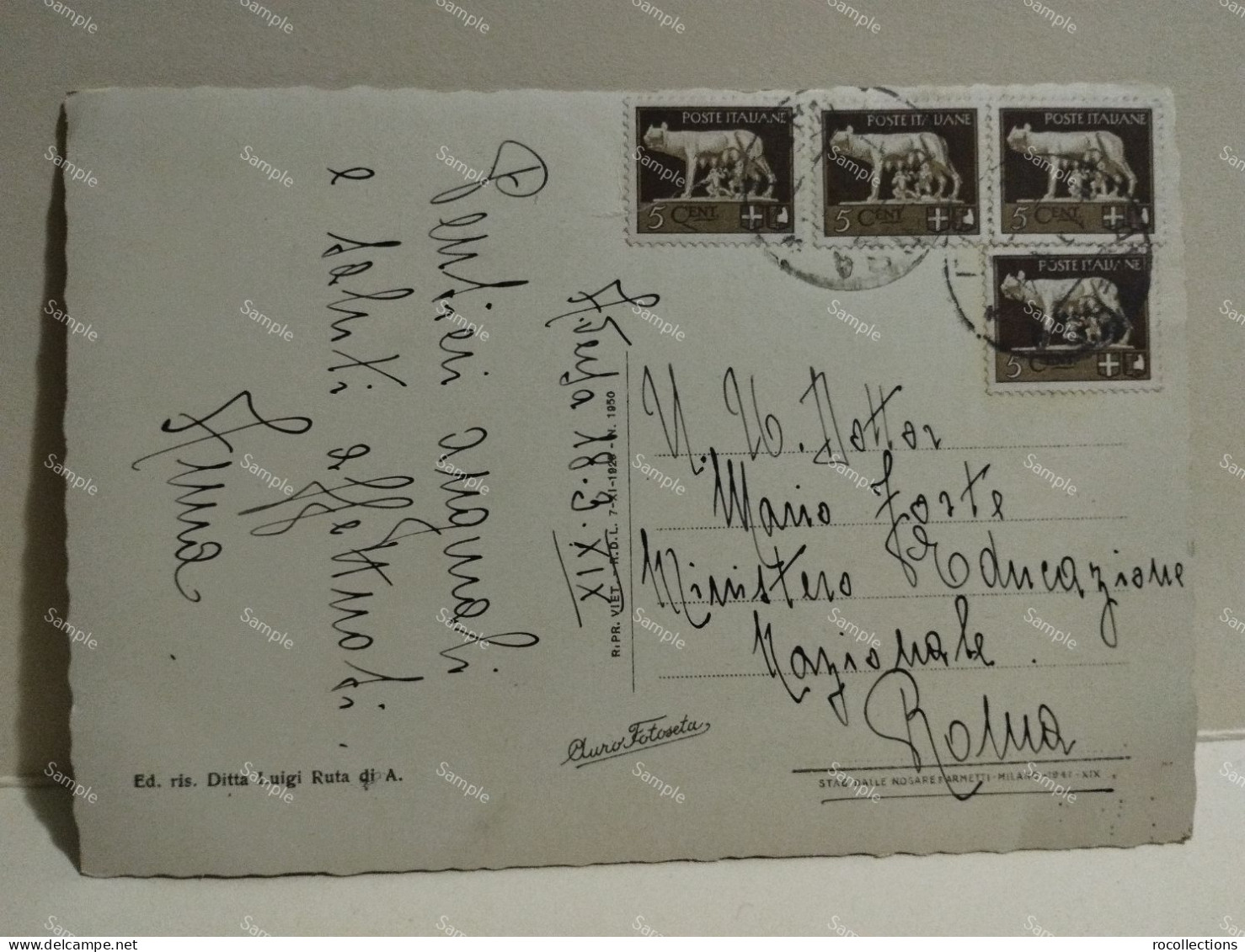 Italy Postcard Italia. AVERSA Via Armando Diaz 1941. FG - Aversa