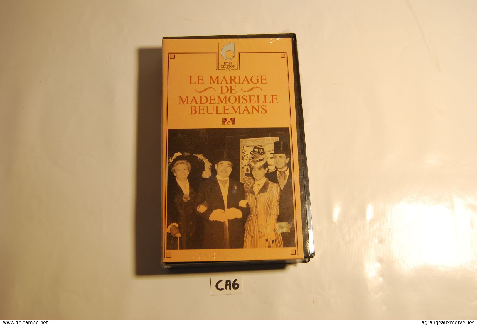 CA6 K7 - Cassette Vidéo VHS - LE MARIAGE DE MADEMOISELLE BELLEMANS - Comédie