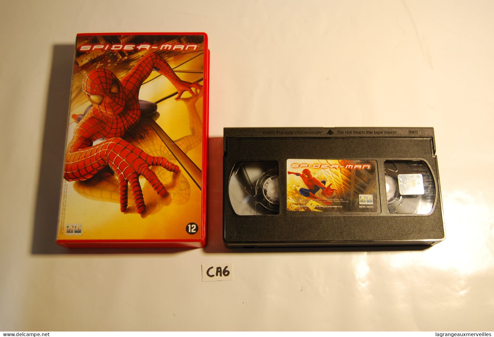 CA6 K7 - Cassette Vidéo VHS - SPIDERMAN - Infantiles & Familial