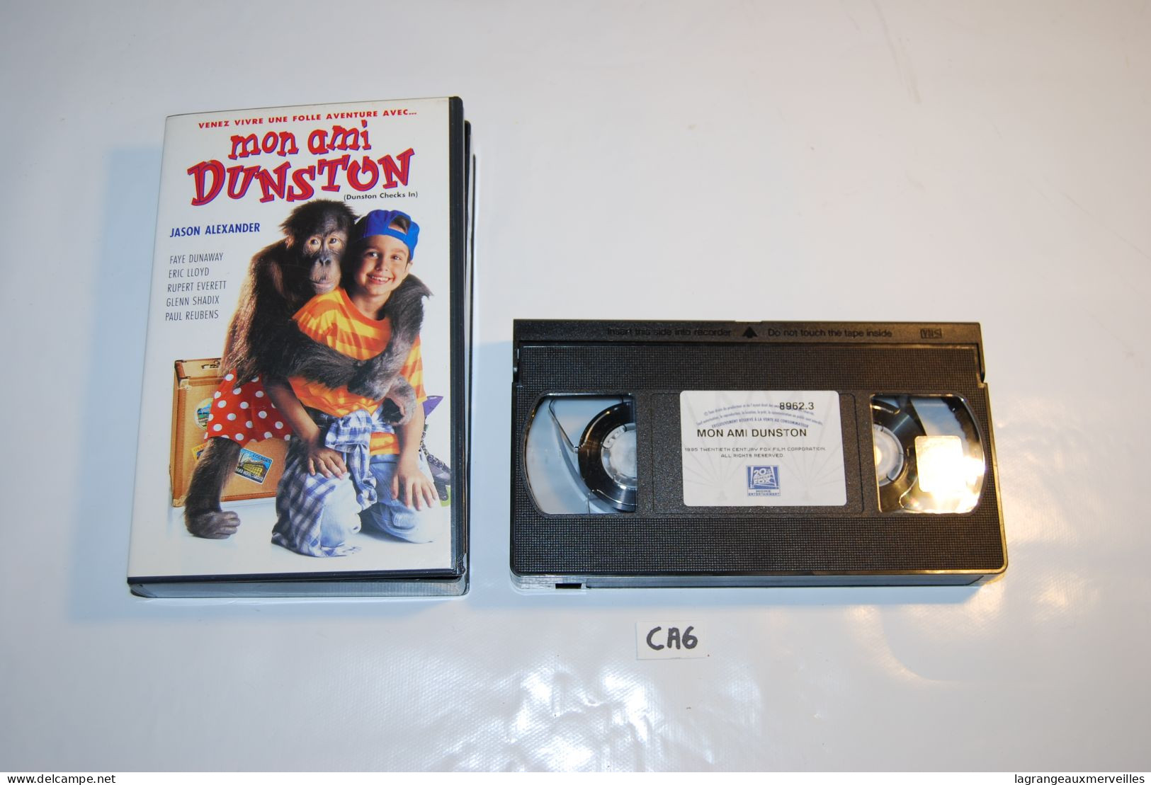 CA6 K7 - Cassette Vidéo VHS - MON AMI DUNSTON - Kinder & Familie