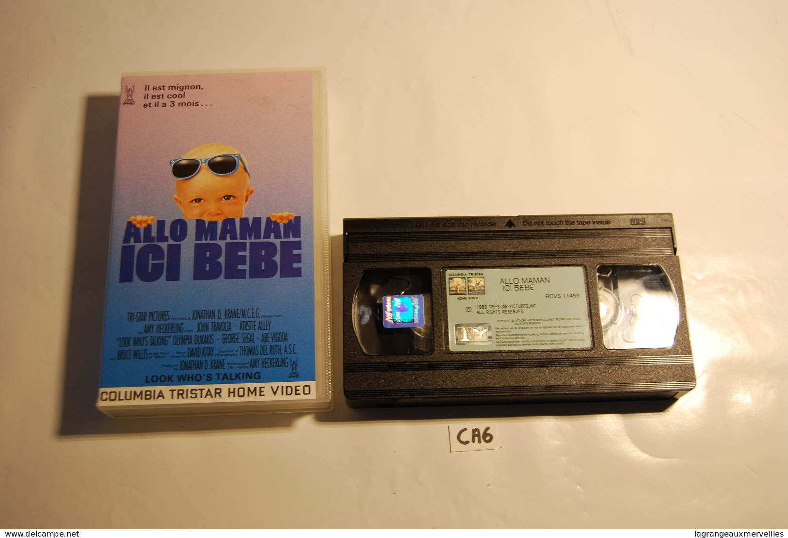 CA6 K7 - Cassette Vidéo VHS - ALLO MAMAN ICI BEBE - Kinder & Familie