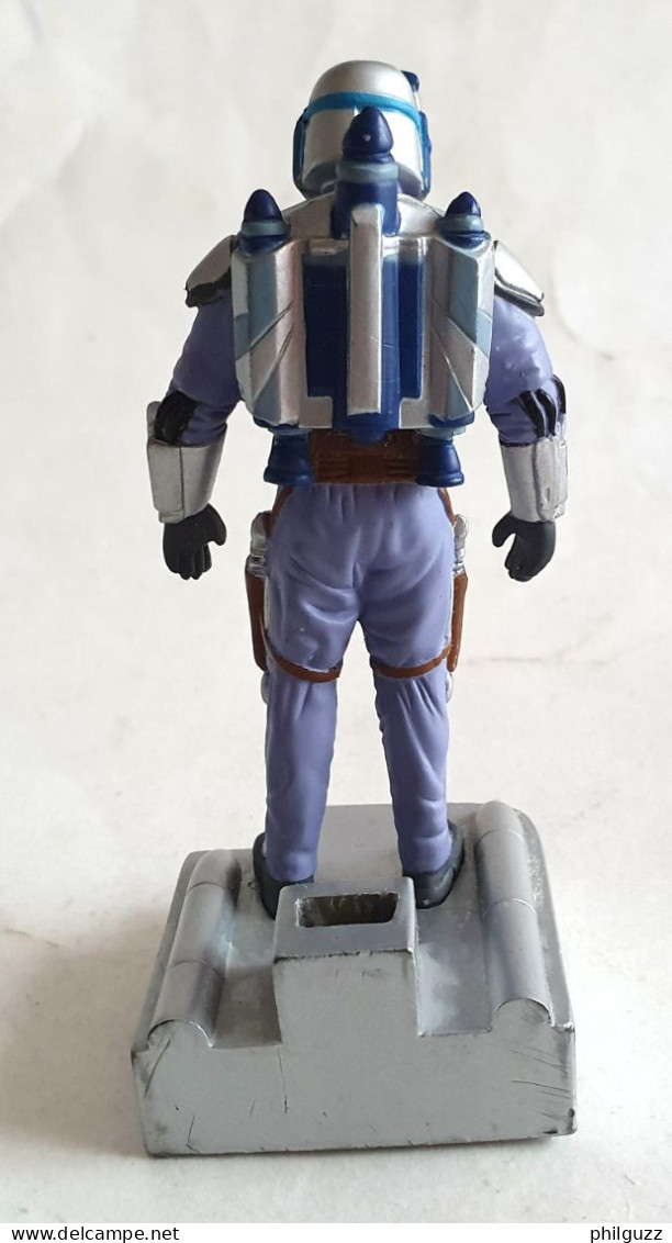 FIGURINE STAR WARS PORTE BROSSE A DENT JANGO FETT 2002 (2) - Episode I