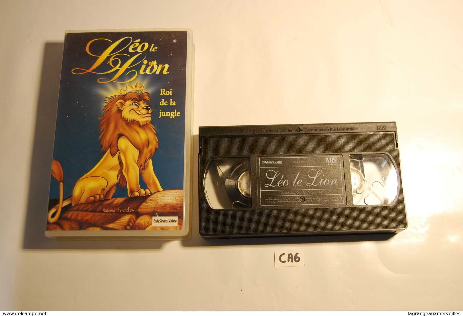 CA6 K7 - Cassette Vidéo VHS - LE ROI LION - LE ROI DE LA JUNGLE - Kinderen & Familie