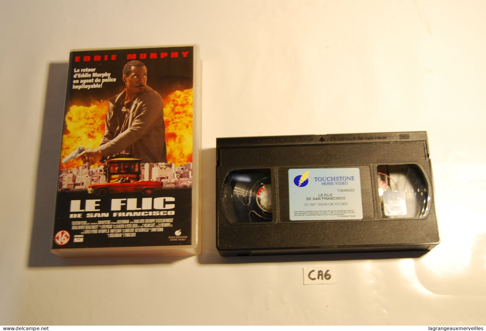 CA6 K7 - Cassette Vidéo VHS - LE FLIC DE SAN FRANSISCO - Politie & Thriller