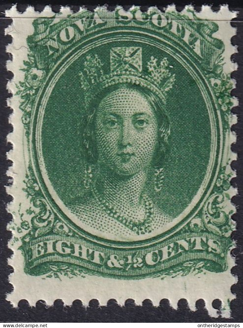 Nova Scotia 1860 Sc 11a  MNH** Whitish Paper - Ongebruikt