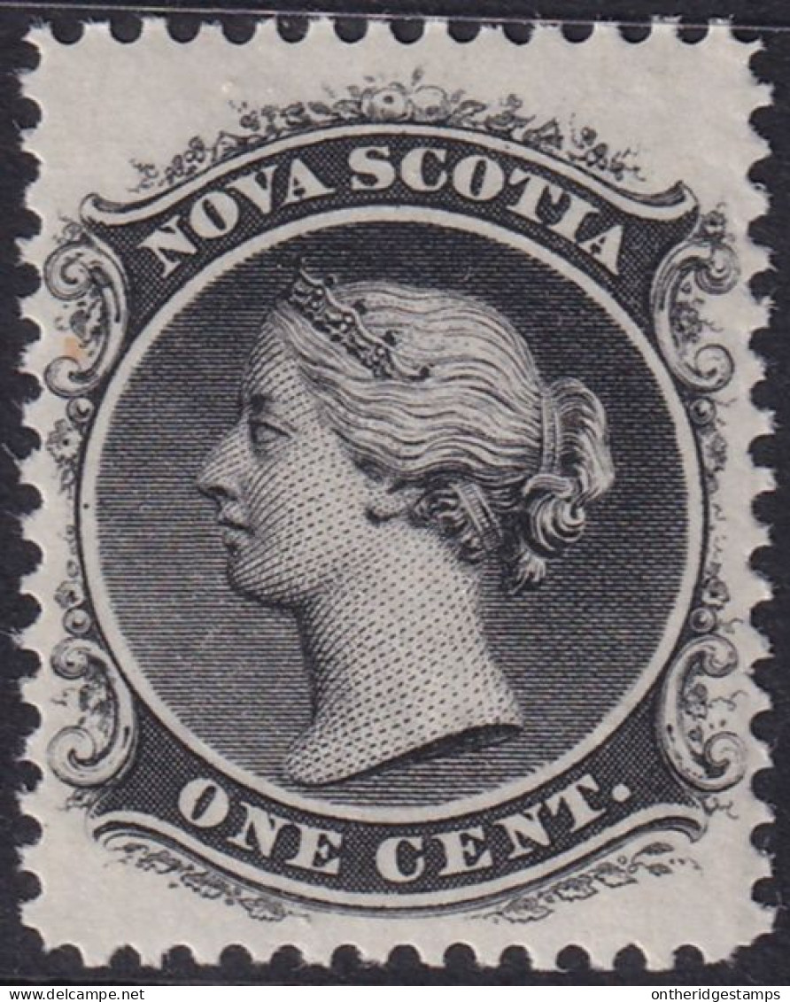 Nova Scotia 1860 Sc 8a  MNH** Whitish Paper - Nuovi