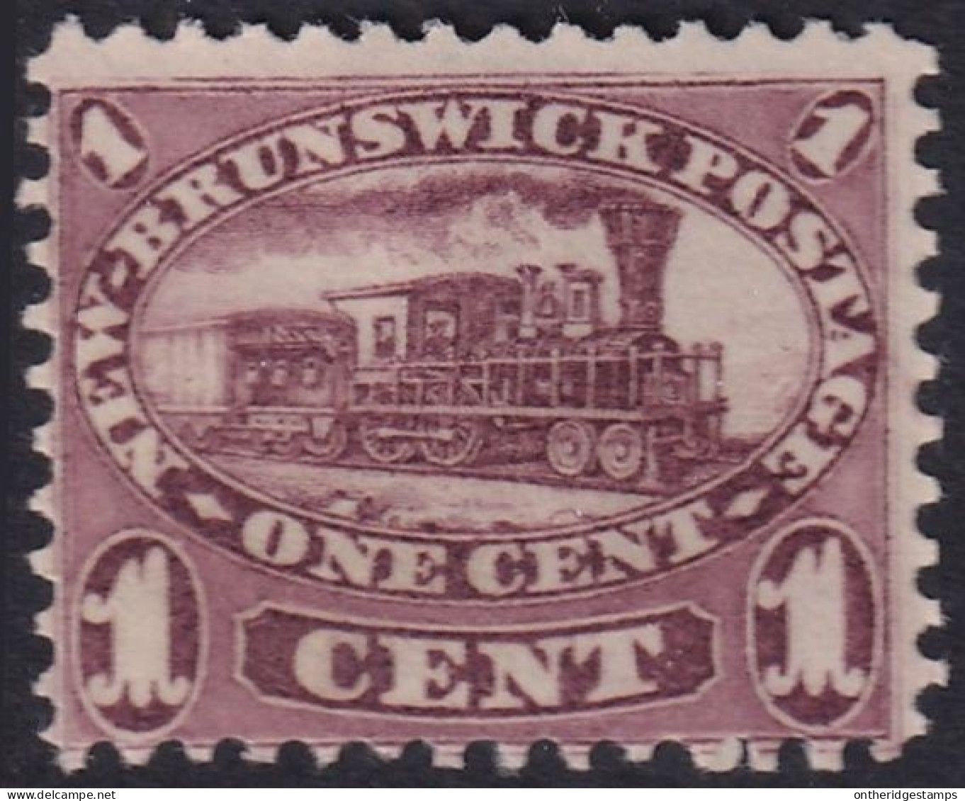 New Brunswick 1860 Sc 6  MNG(*) - Ongebruikt