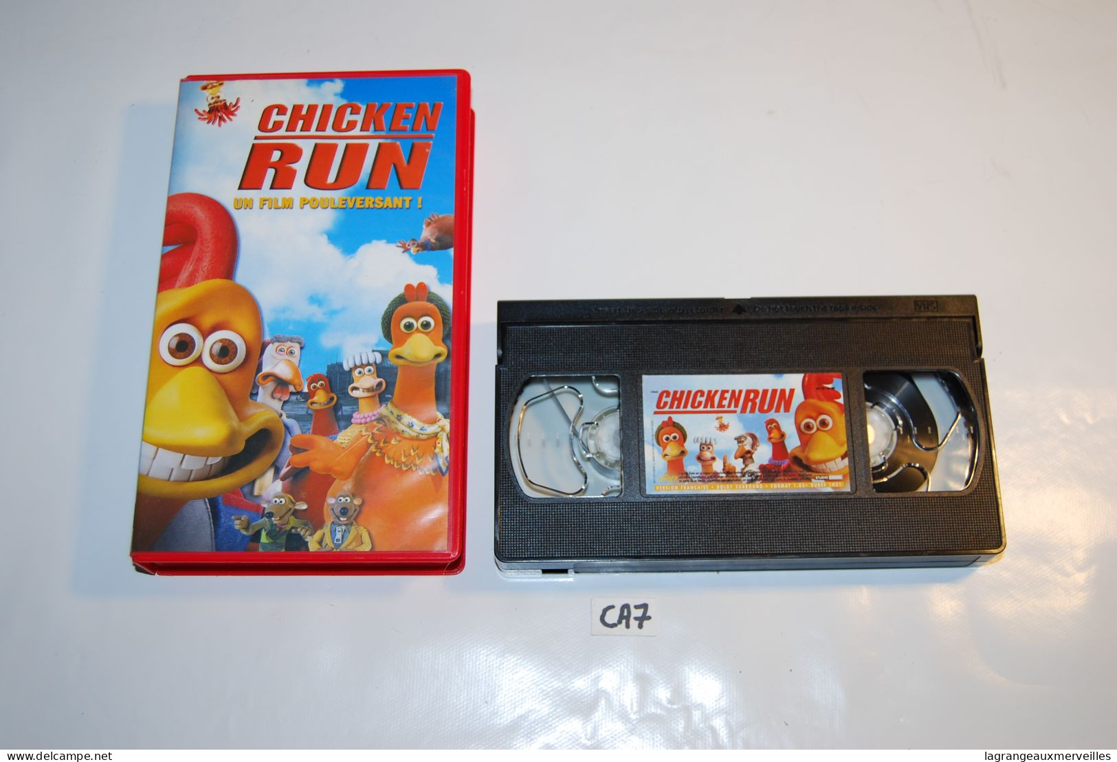 CA6 K7 - Cassette Vidéo VHS - CHICKEN RUN - Enfants & Famille