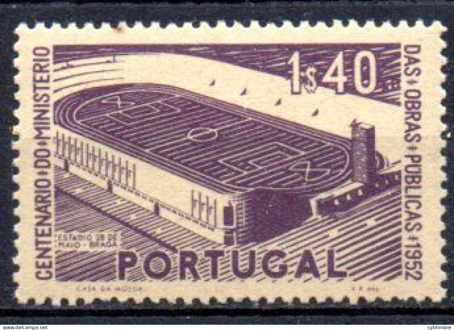 Portugal: Yvert N° 767*: Cote 11.00€; Stade - Nuevos