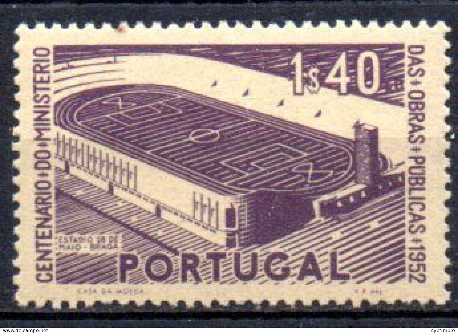 Portugal: Yvert N° 767*: Cote 11.00€; Stade - Ungebraucht