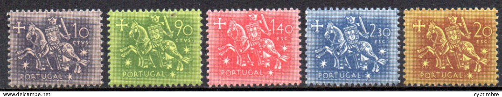 Portugal: Yvert N° 775/787*; 5 Valeurs; Gomme Coulée: Cote 62.50€ - Unused Stamps