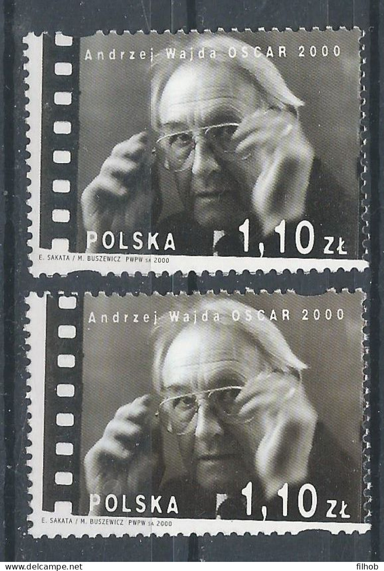 Poland Stamps MNH ZC.3671 I+II: Andrzej Wajda - Ungebraucht