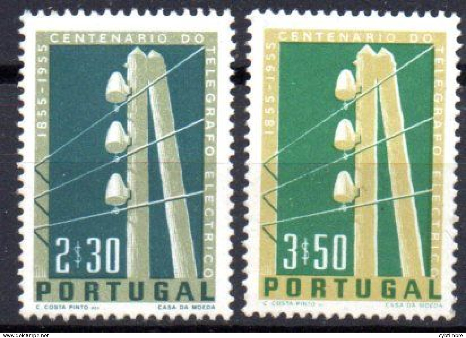 Portugal: Yvert N° 827/828*; Cote 39.50€ - Unused Stamps