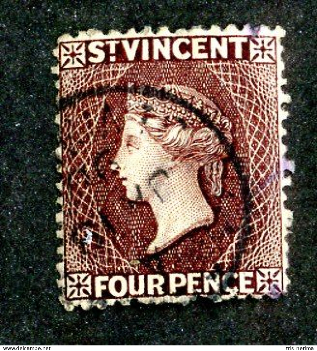 8145 BCXX 1885 St Vincent Scott # 47 Used (offers Welcome) - St.Vincent (...-1979)