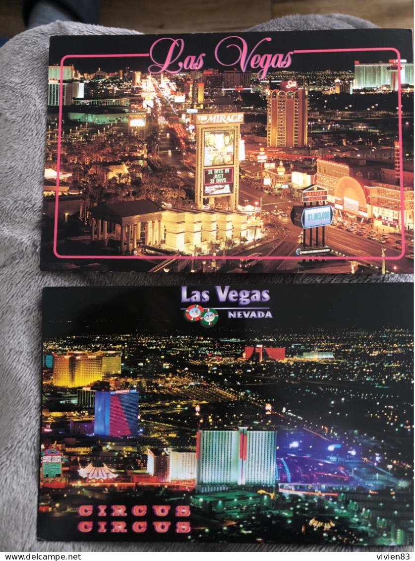 Lot 2 Cartes LAS VEGAS - Las Vegas
