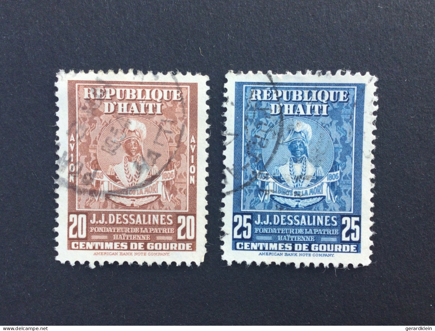 Timbres Haïti - 1947 - Haïti