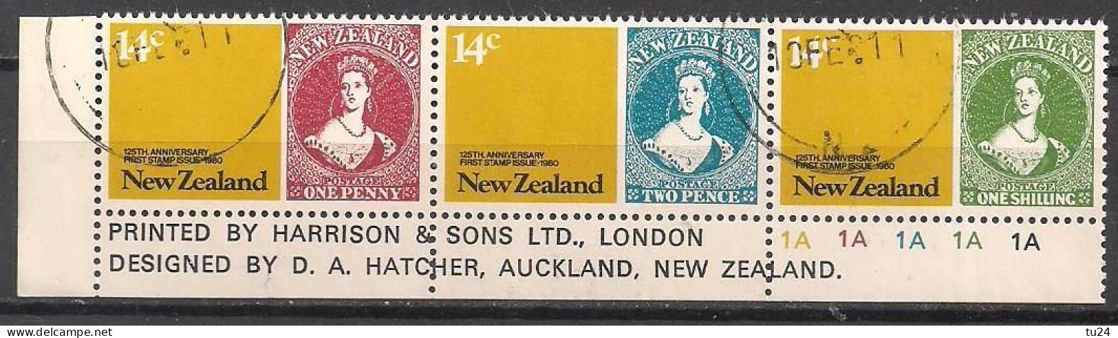 Neuseeland  (1980)  Mi.Nr.  790 - 792  Gest. / Used (7fi05) - Oblitérés