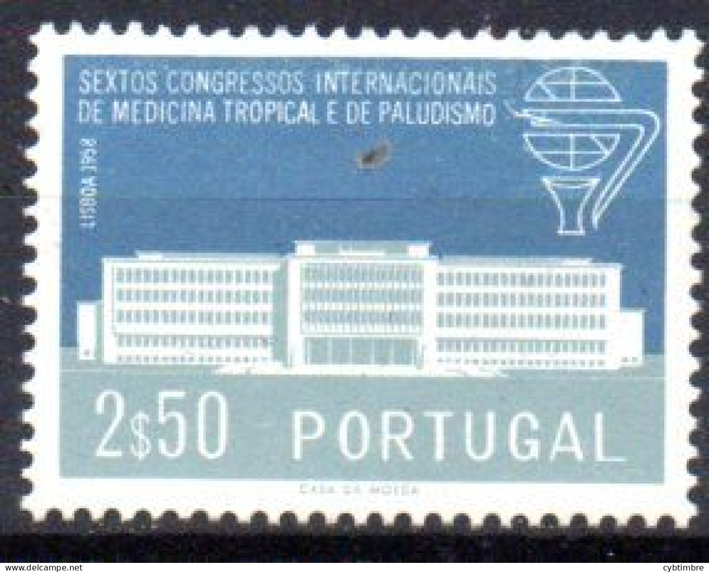 Portugal: Yvert N° 850*; Médecine Tropicale; Paludisme; Cote 10.00€ - Neufs