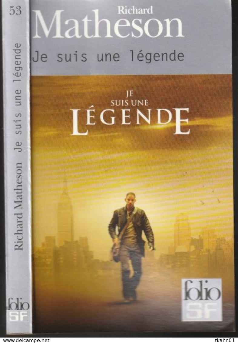 FOLIO-S-F N° 53 " JE SUIS UNE LEGENDE " RICHARD-MATHESON - Folio SF