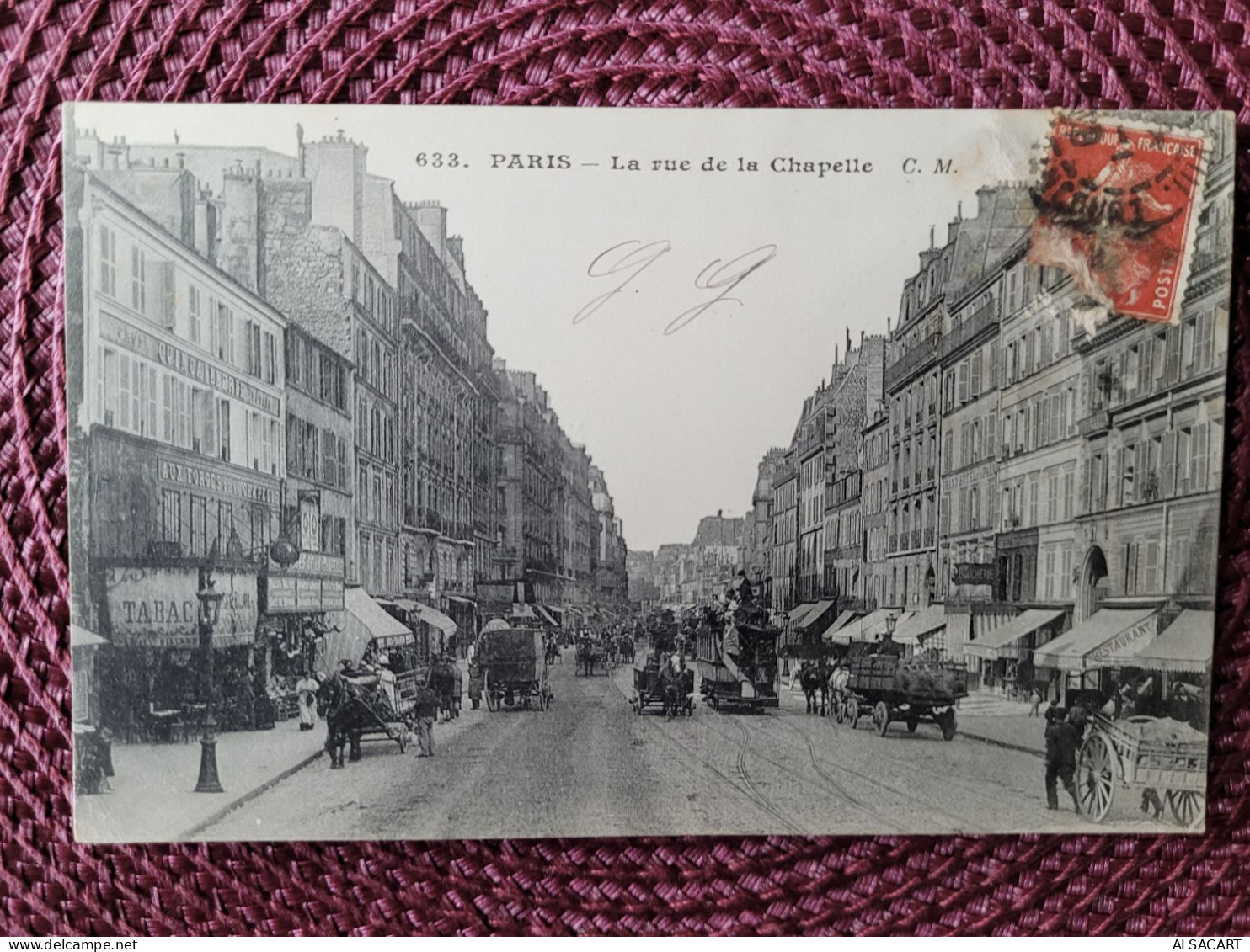 Paris , La Rue De La Chapelle - Unclassified