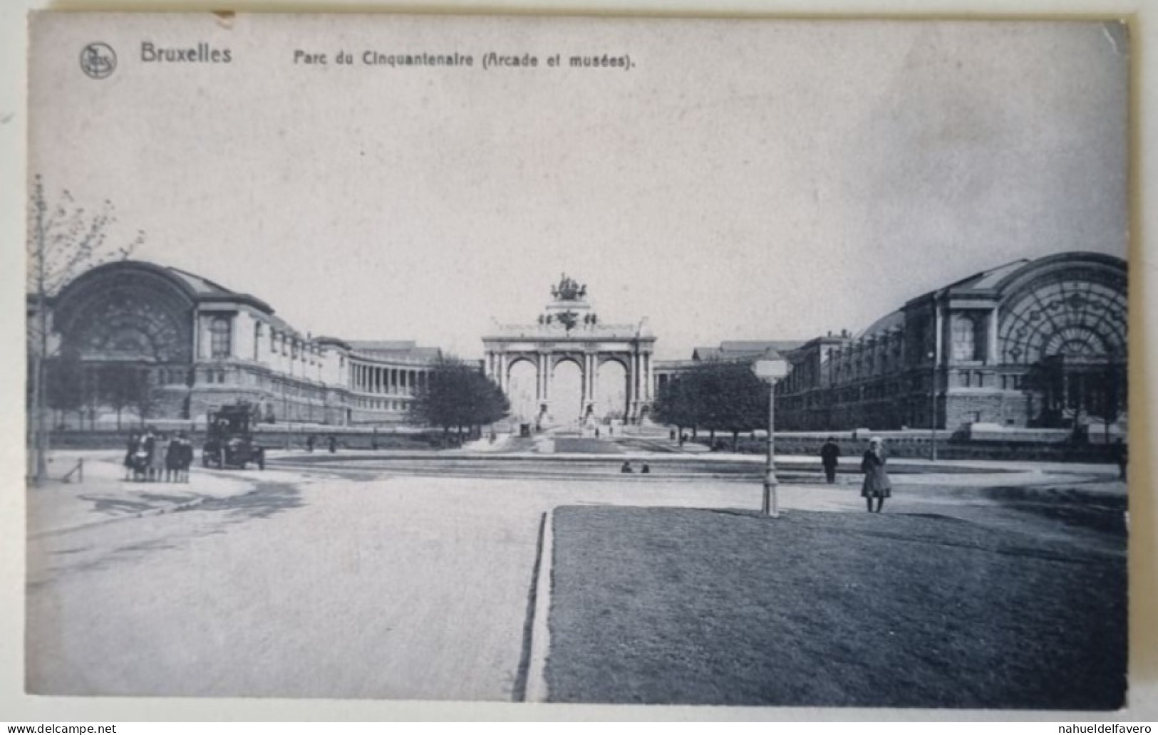 Carte Postale Non Circulée - BELGIQUE, BRUXELLES, Parc Du Cinquantenaire (Arcade Et Musées) - Museen