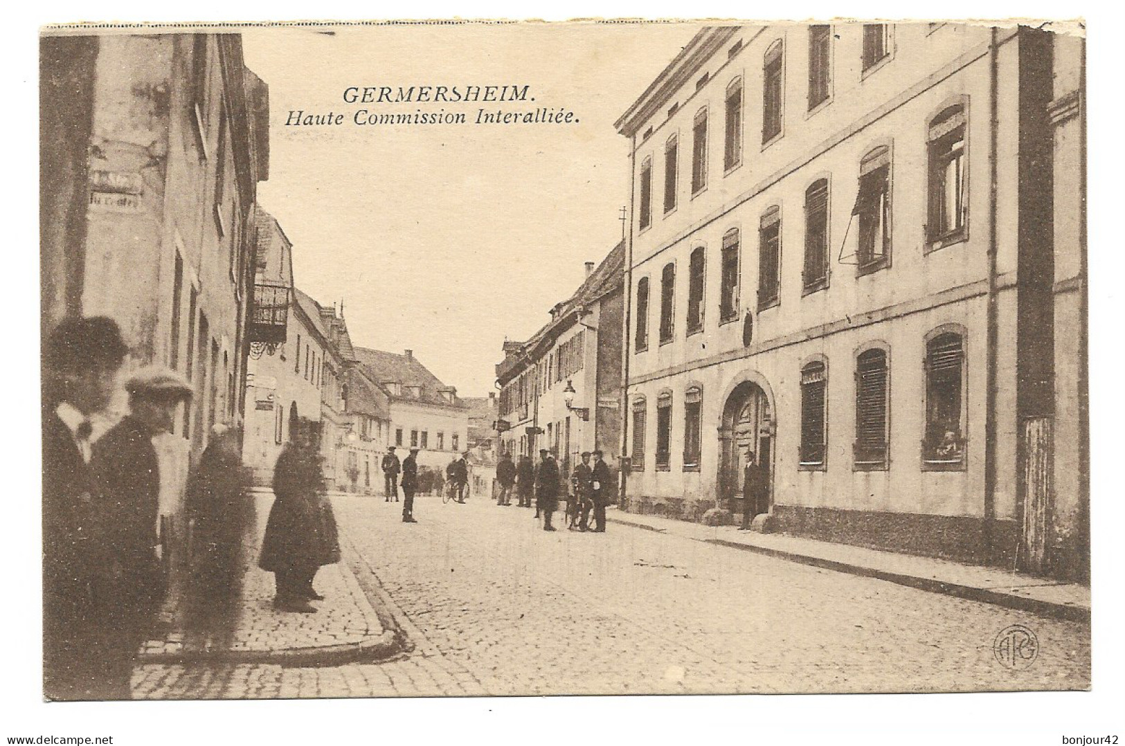 GERMERSHEIM (ALLEMAGNE) Haute Commission Interalliée - Germersheim