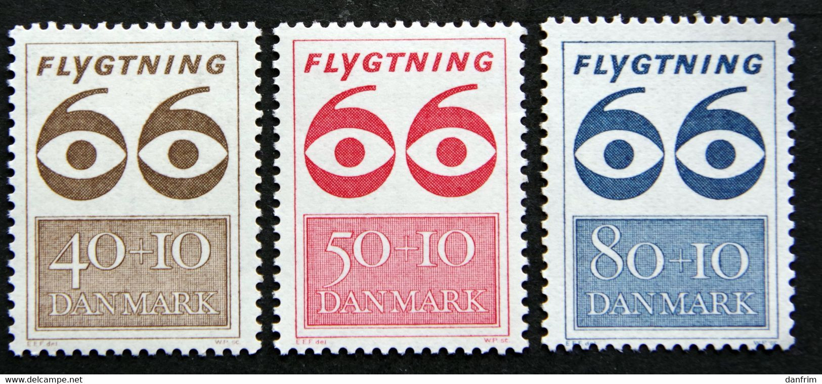 Denmark  1966  FDC MiNr.445-47 Flüchtling / Fugitivo / Fugitif / Fugitive MNH (**) ( Lot F 2399 ) - Nuovi