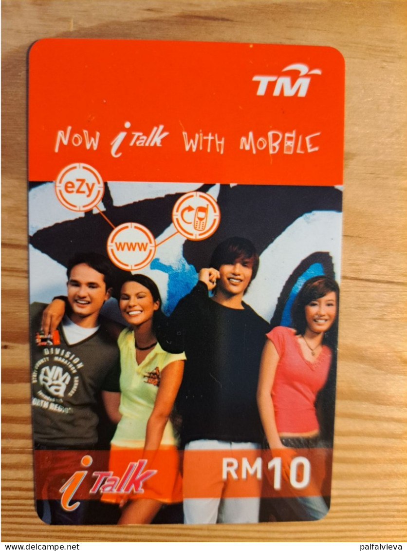 Prepaid Phonecard Malaysia, TM - Malasia