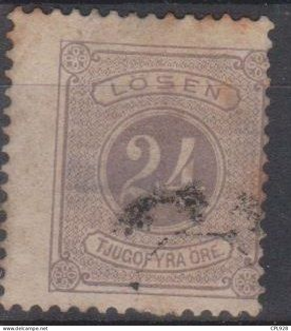 Suède Taxe  N°7 - Postage Due