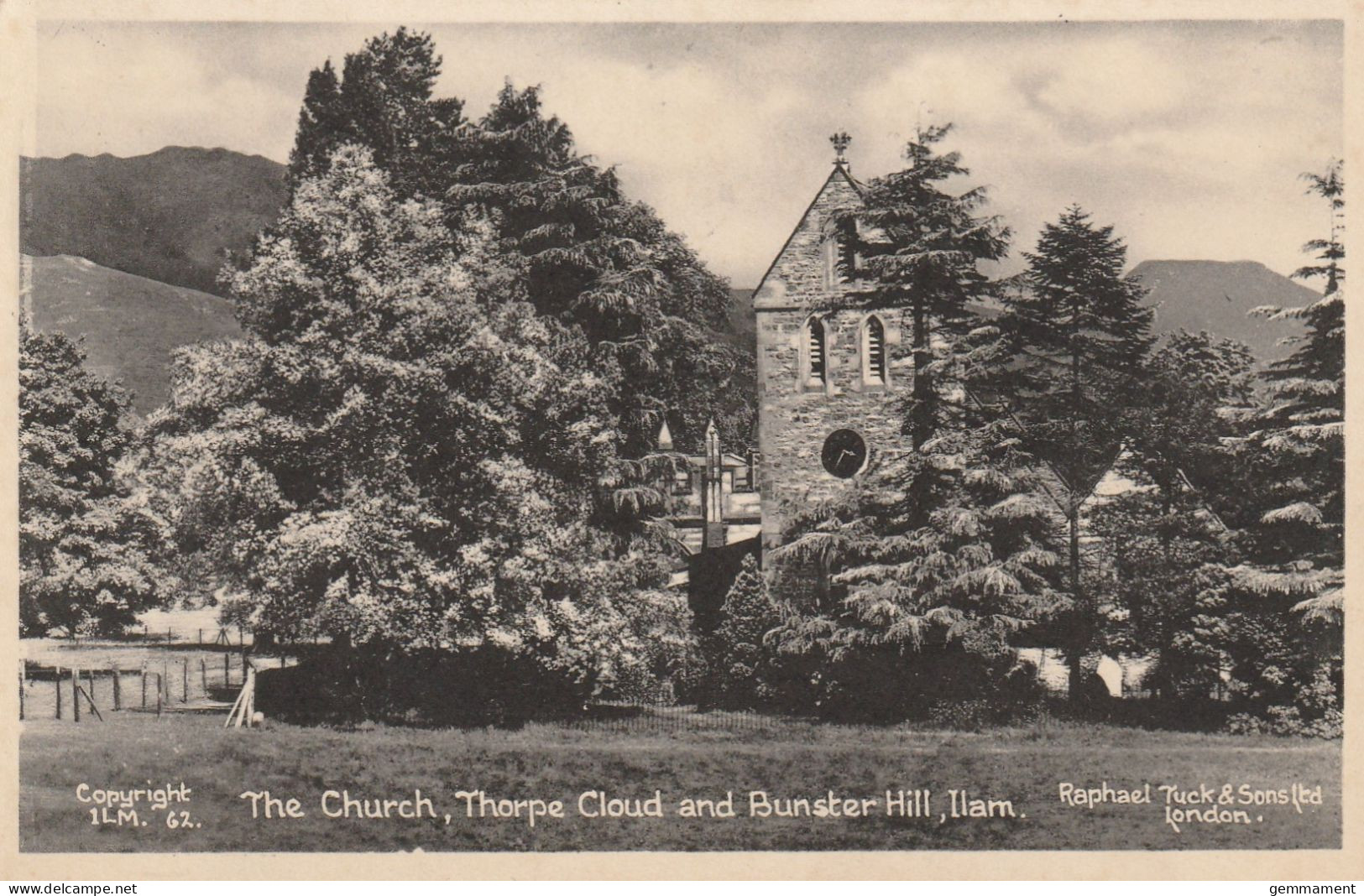 ILAM - THE CHURCH THORPE CLOUD AND BUNSTER HILL - Derbyshire