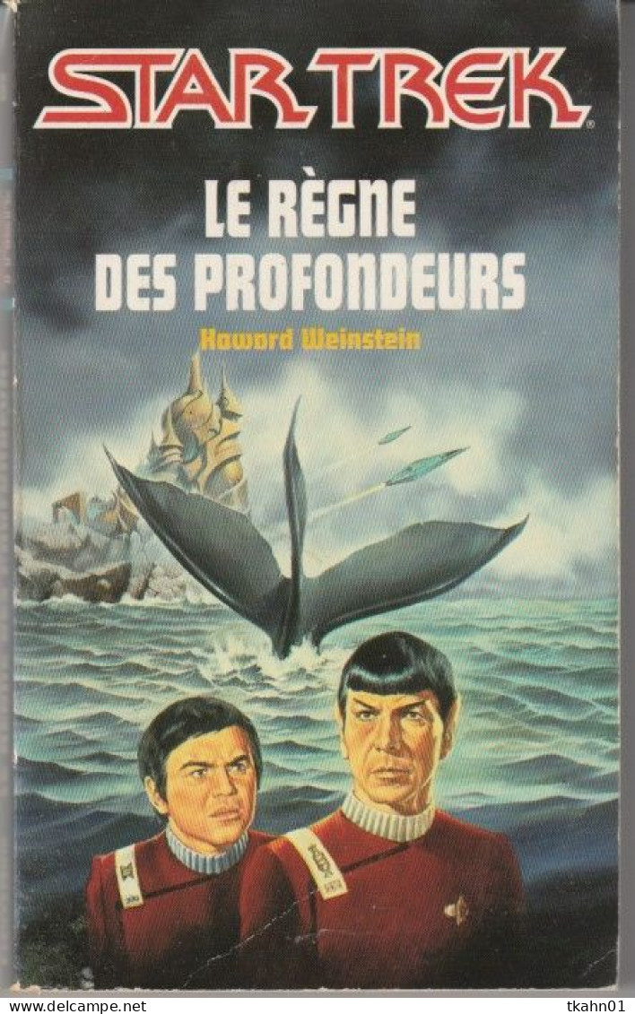 STAR-TREK N° 16 " LE REGNE DES PROFONDEURS " FLEUVE-NOIR - Fleuve Noir