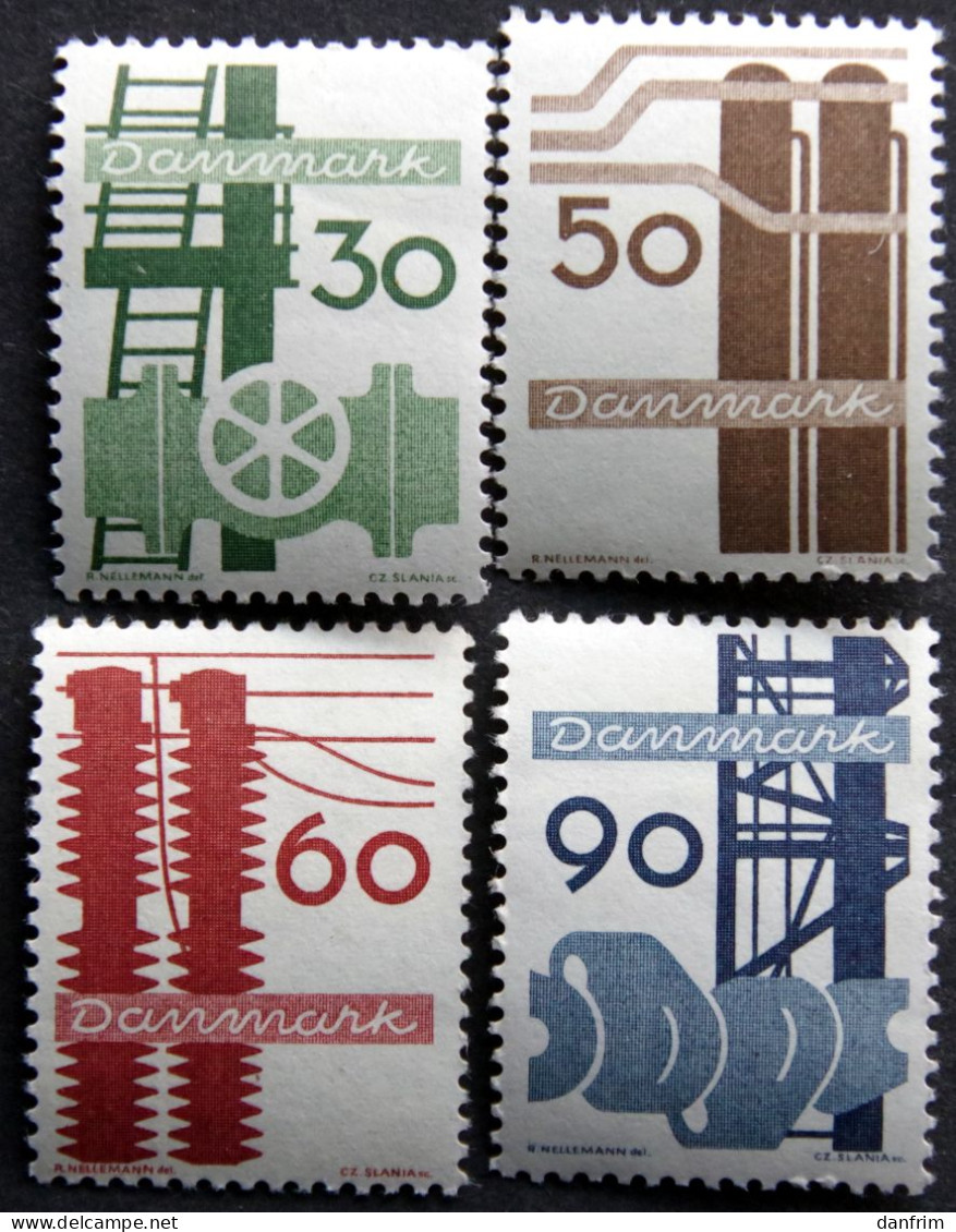 Denmark 1968 Danish Industrie MiNr.470-73  MNH (**)  (lot F 2433) - Ongebruikt