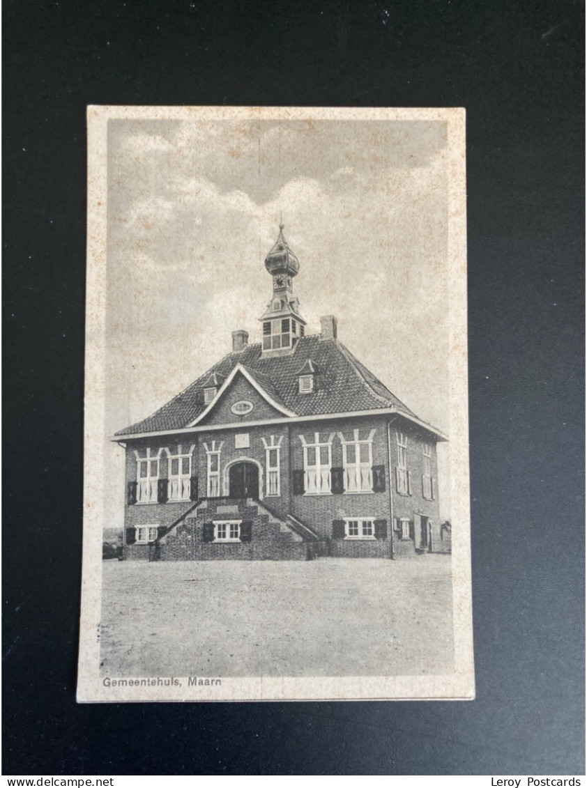 A410 Maarn Gemeentehuis 1943 - Maarn