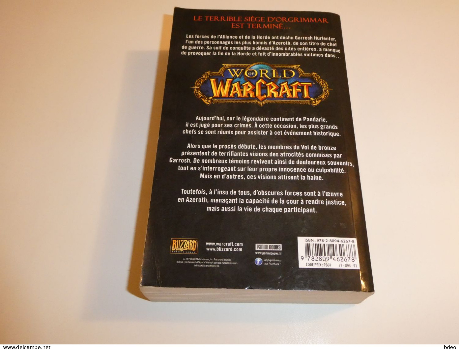 WORLD OF WARCRAFT / CRIMES DE GUERRE / ETAT CORRECT - Toverachtigroman