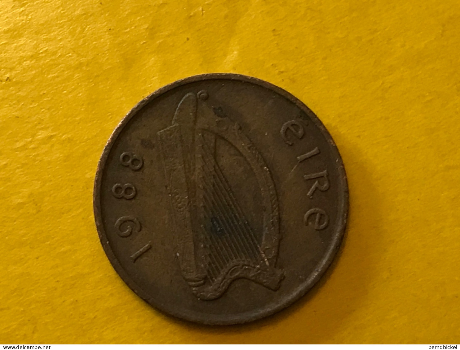 Münze Münzen Umlaufmünze Irland 1 Penny 1988 - Irlande