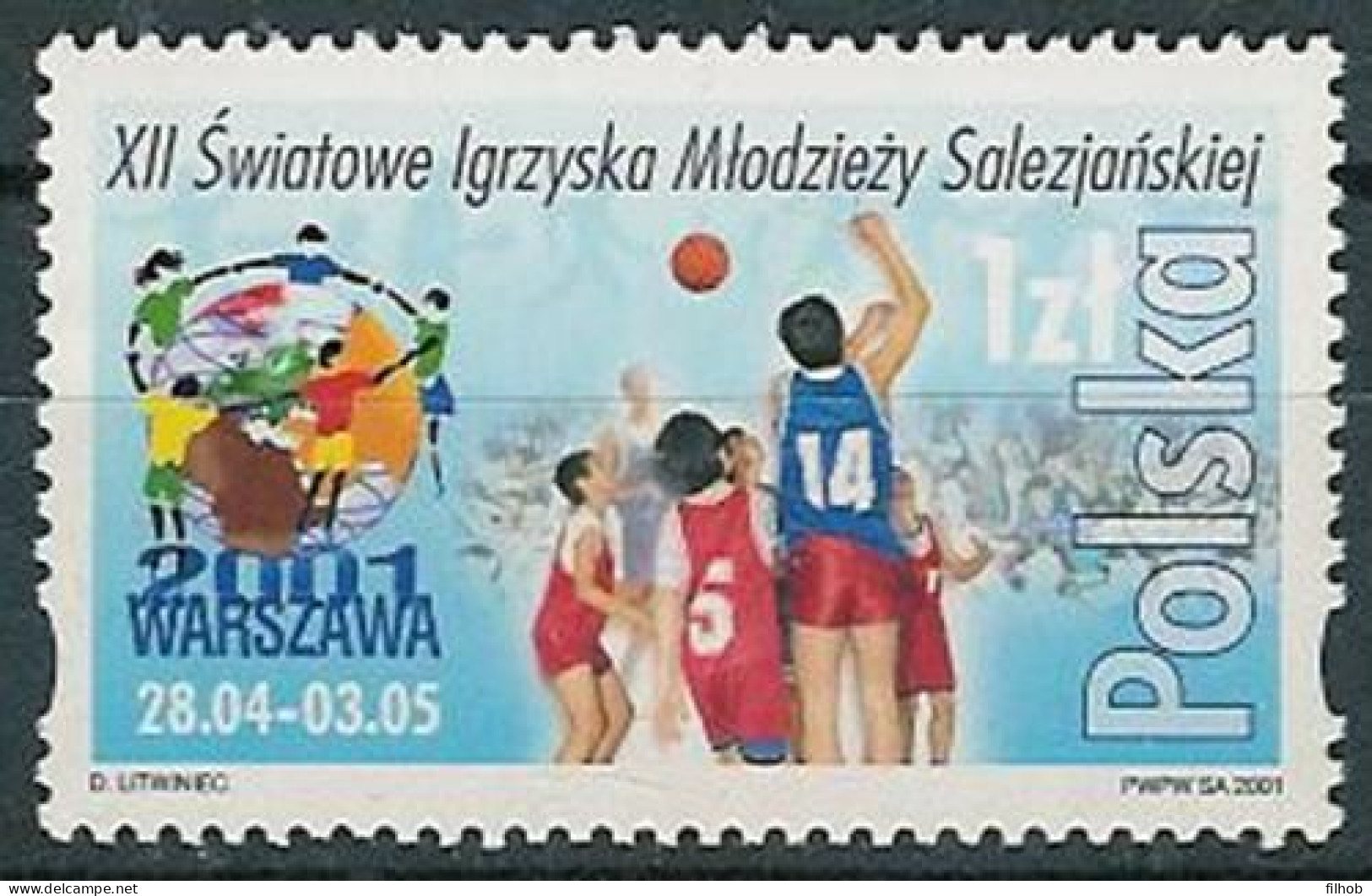 Poland Stamps MNH ZC.3735: Sport Salesian Youth Games - Ongebruikt