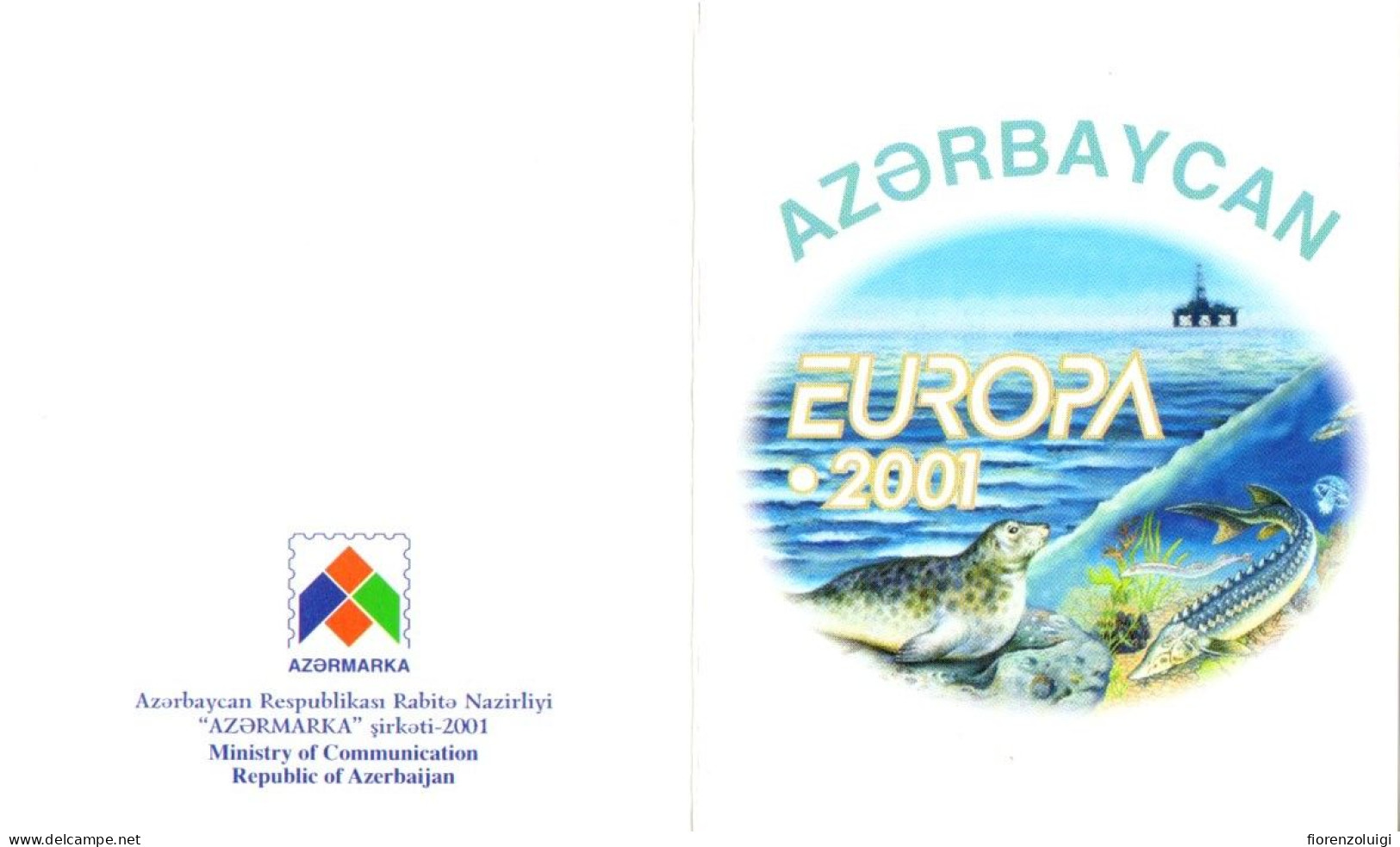 EUROPA CEPT 2001 GIRO COMPLETO LIBRETTI / BOOKLETS MNH** - 2001