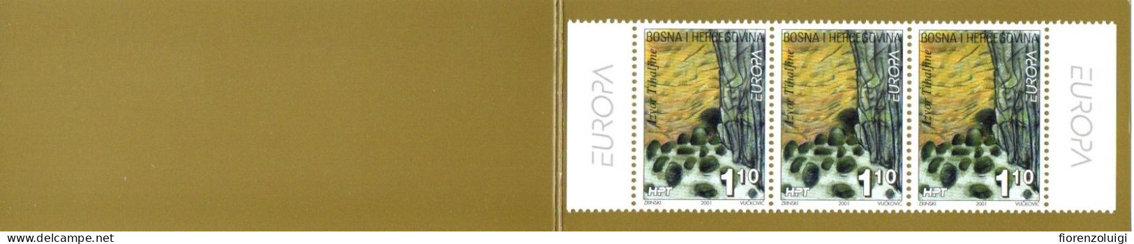 EUROPA CEPT 2001 GIRO COMPLETO LIBRETTI / BOOKLETS MNH** - 2001