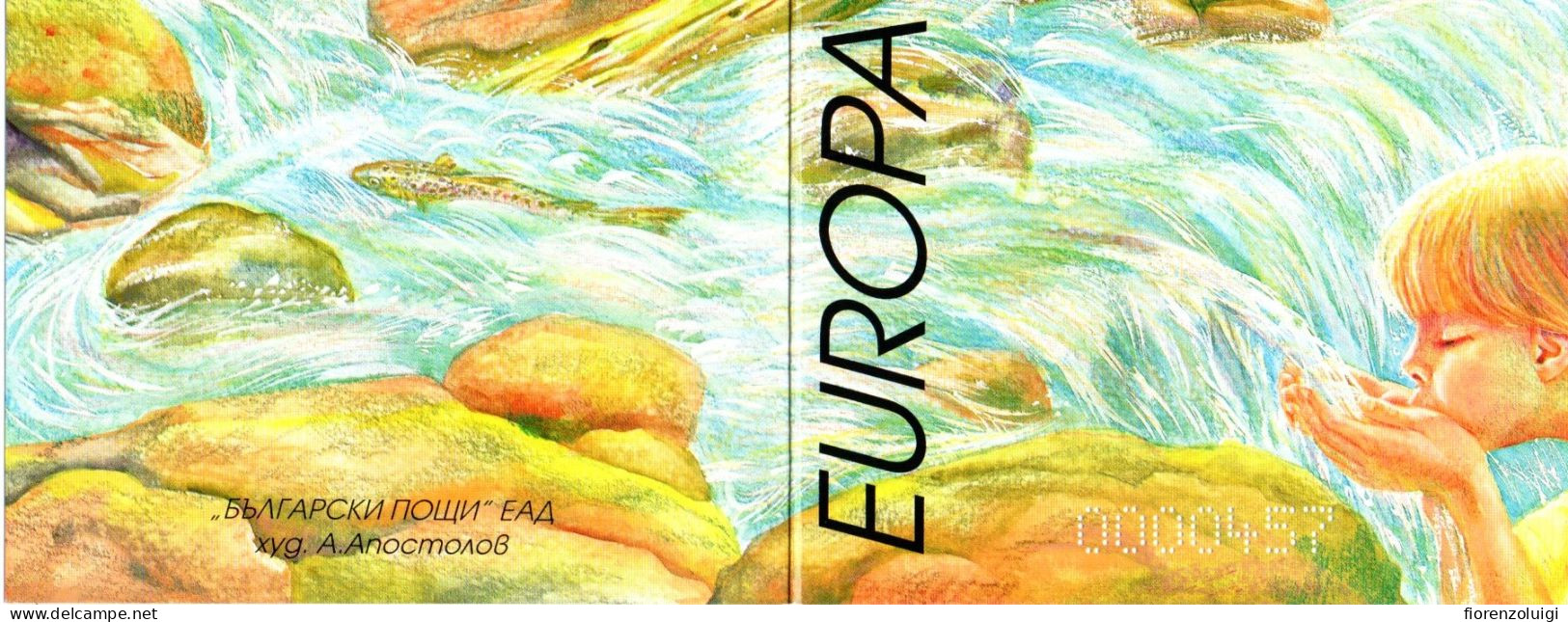 EUROPA CEPT 2001 GIRO COMPLETO LIBRETTI / BOOKLETS MNH**