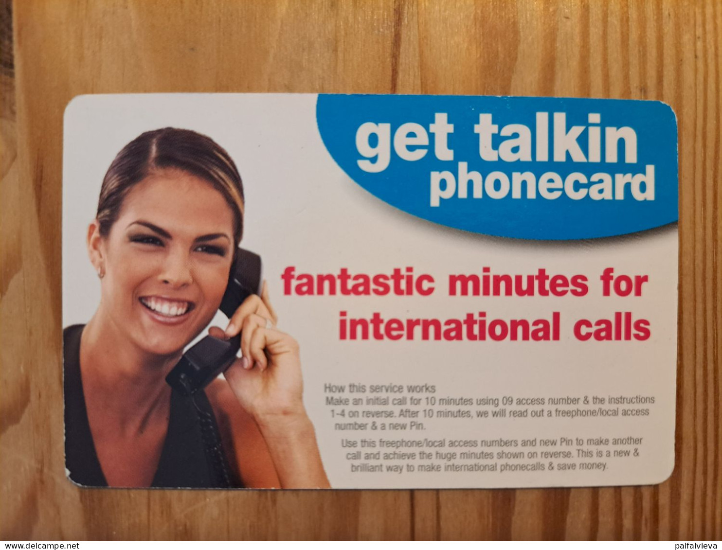 Prepaid Phonecard United Kingdom, Get Talkin - Woman - [ 8] Firmeneigene Ausgaben