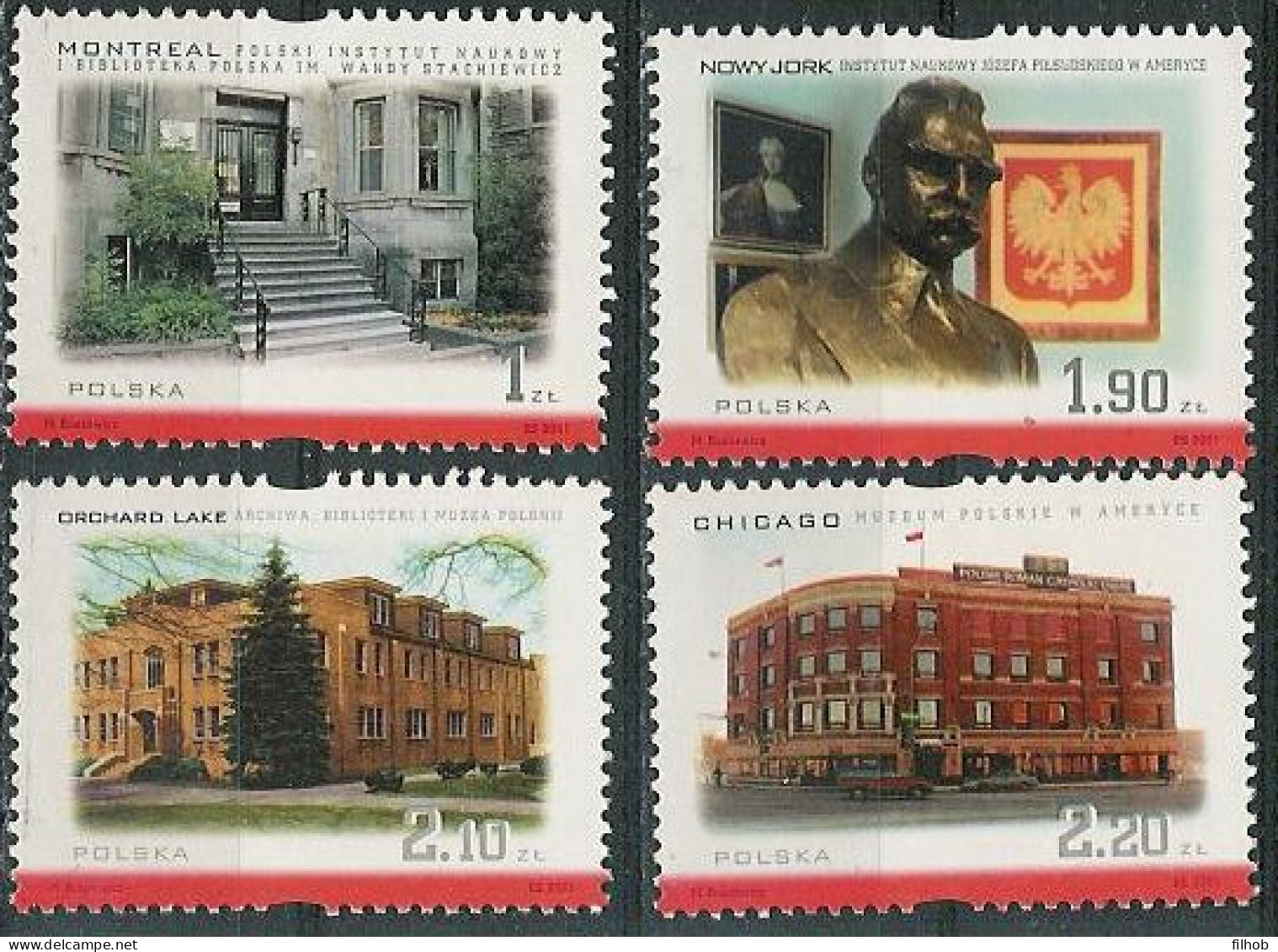 Poland Stamps MNH ZC.3742-45: Polonica (II) - Ongebruikt