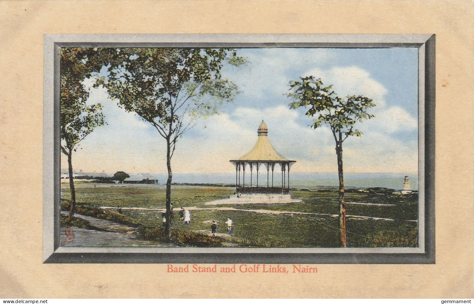 NAIRN-BAND STAND @ GOLF LINKS - Nairnshire