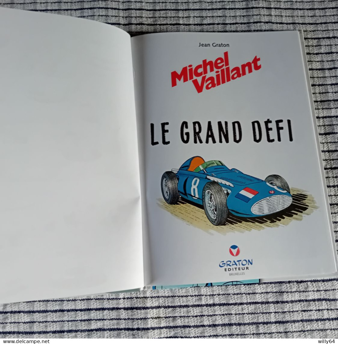 MICHEL VAILLANT LA COLLECTION  T1   Le Grand Défi   2010   Jean GRATON    Comme Neuve - Michel Vaillant