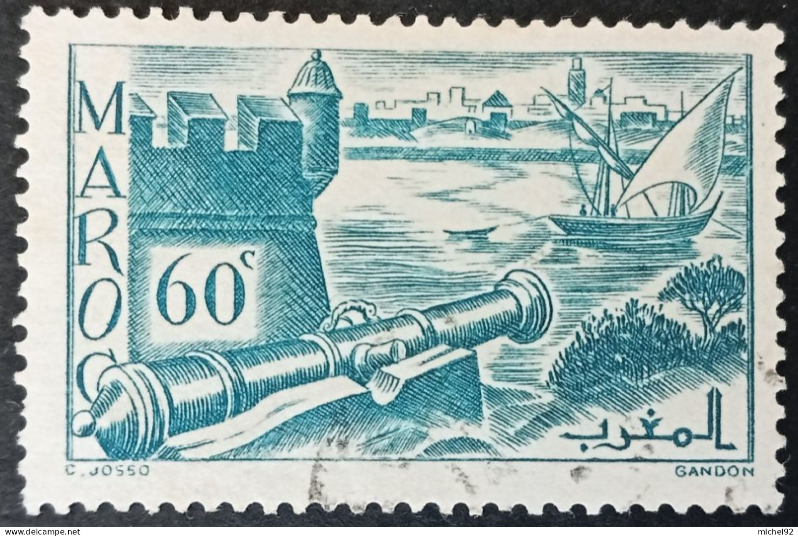 Maroc 1939-42 - YT N° 175 - Oblitéré - Used Stamps