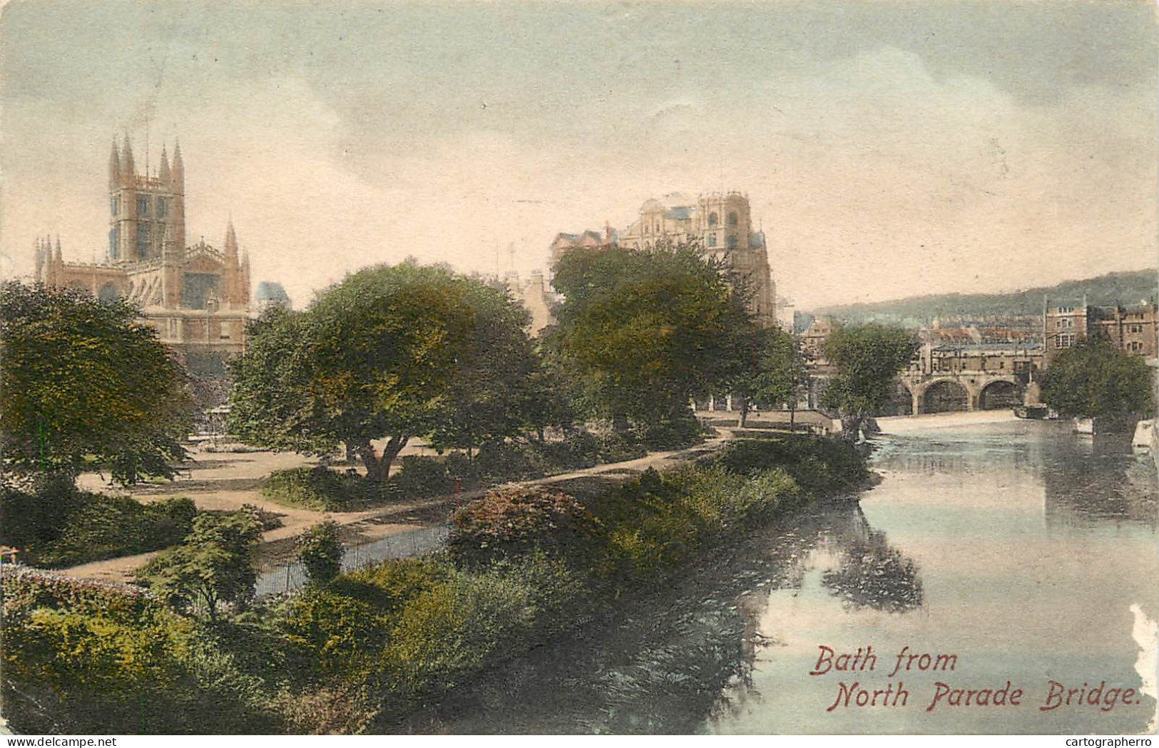 United Kingdom England Bath From North Parade Bridge - Bath