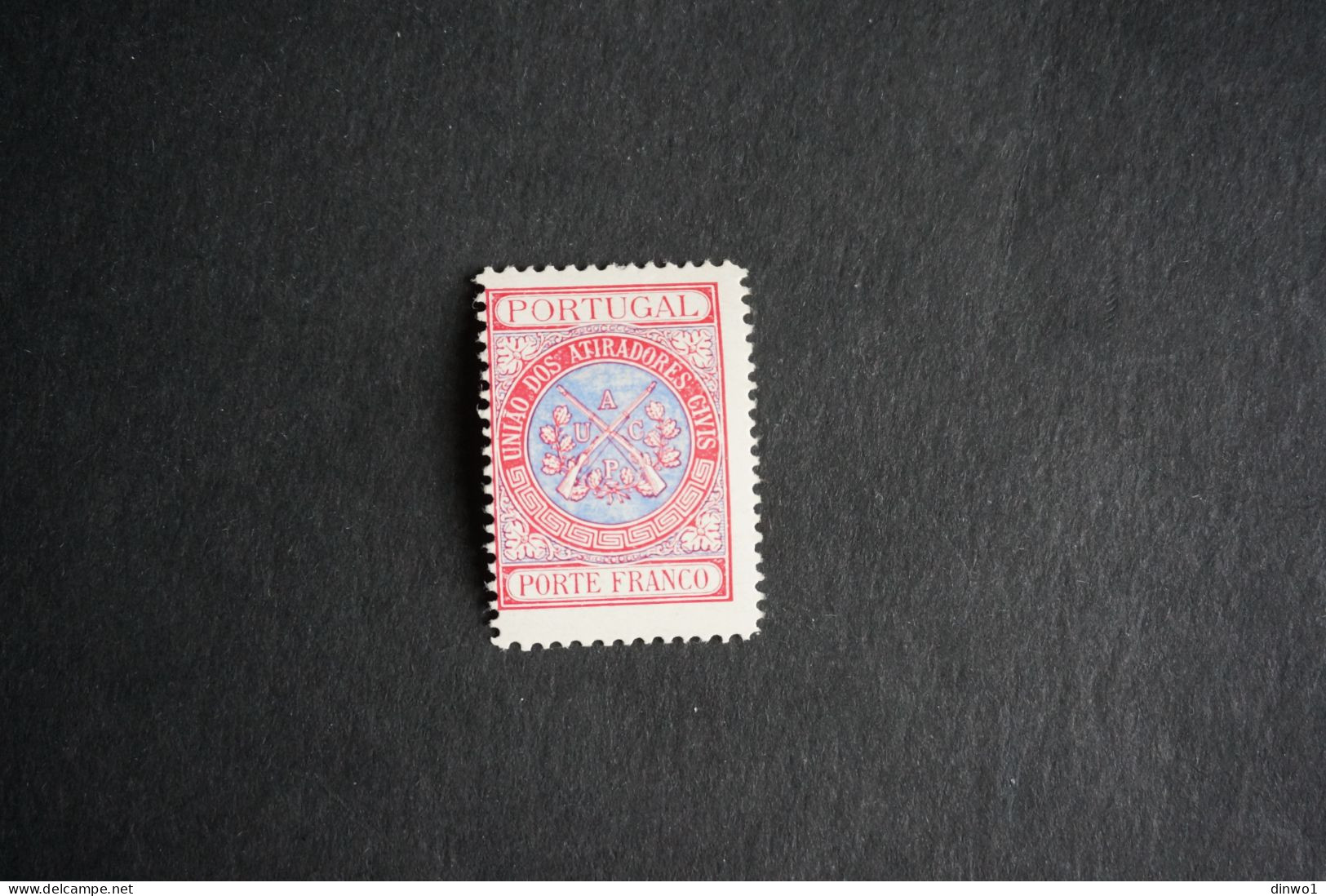 (T1) Portugal 1899/1910 - Union Of Portuguese Civil Shooters Stamp 4 - MH - Unused Stamps