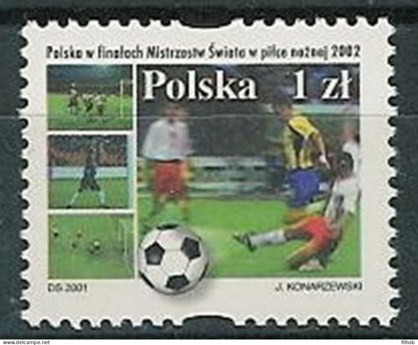 Poland Stamps MNH ZC.3774: Sport World Football Championship - Ungebraucht